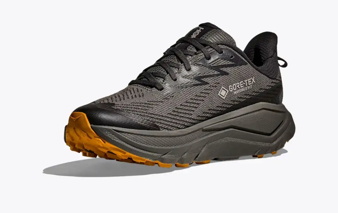 HOKA challenger 8 black grey orange