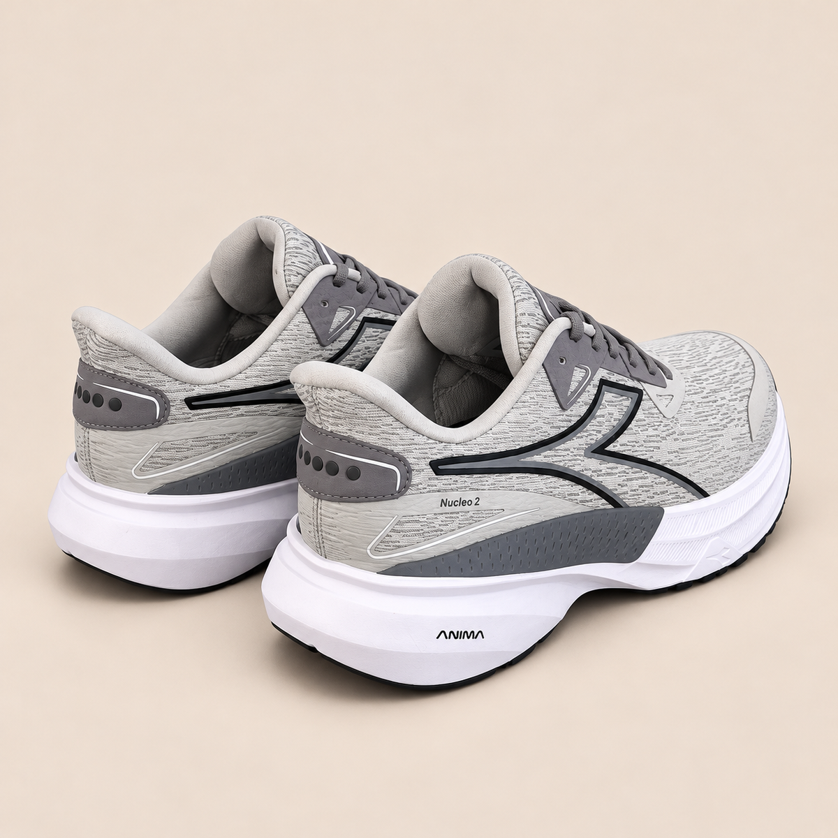 DIADORA NUCELO 2 - Grey / Silver / White.