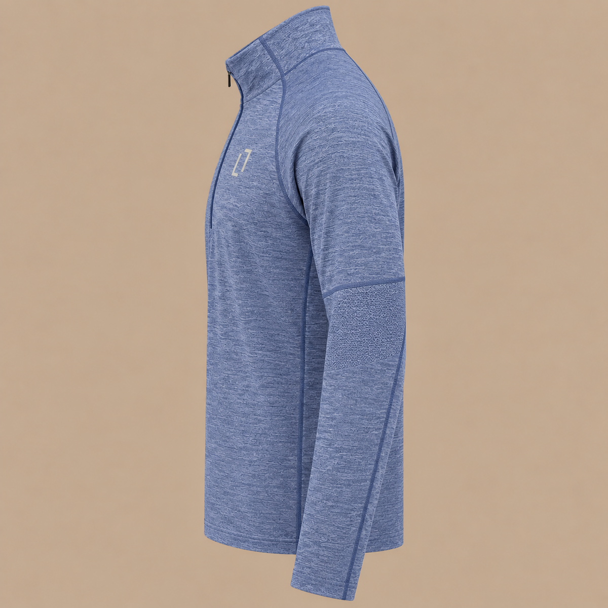 BULLETTO Formation 1/4 Zip - Light Blue.