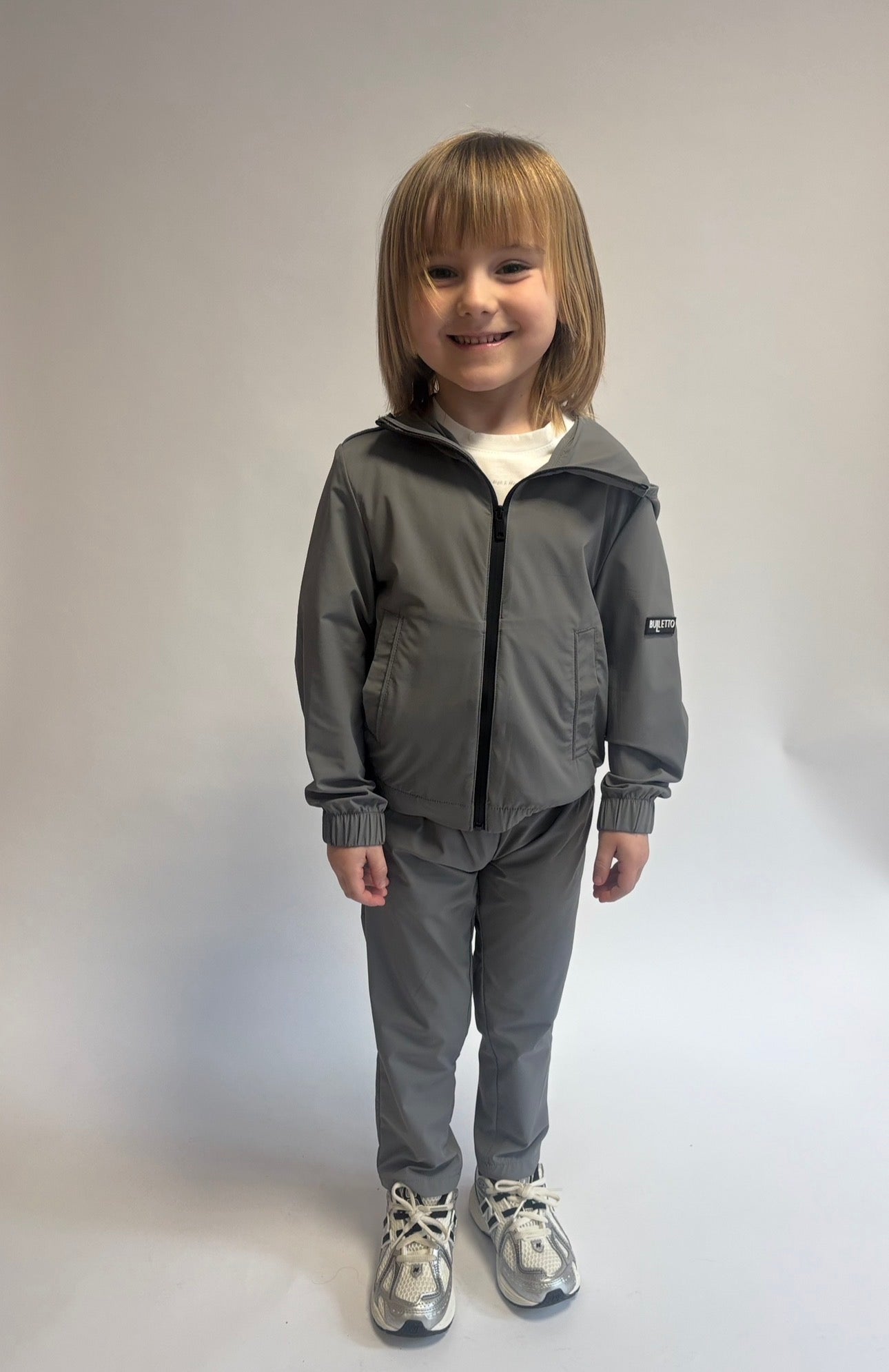 Bulletto kids flex pants grey