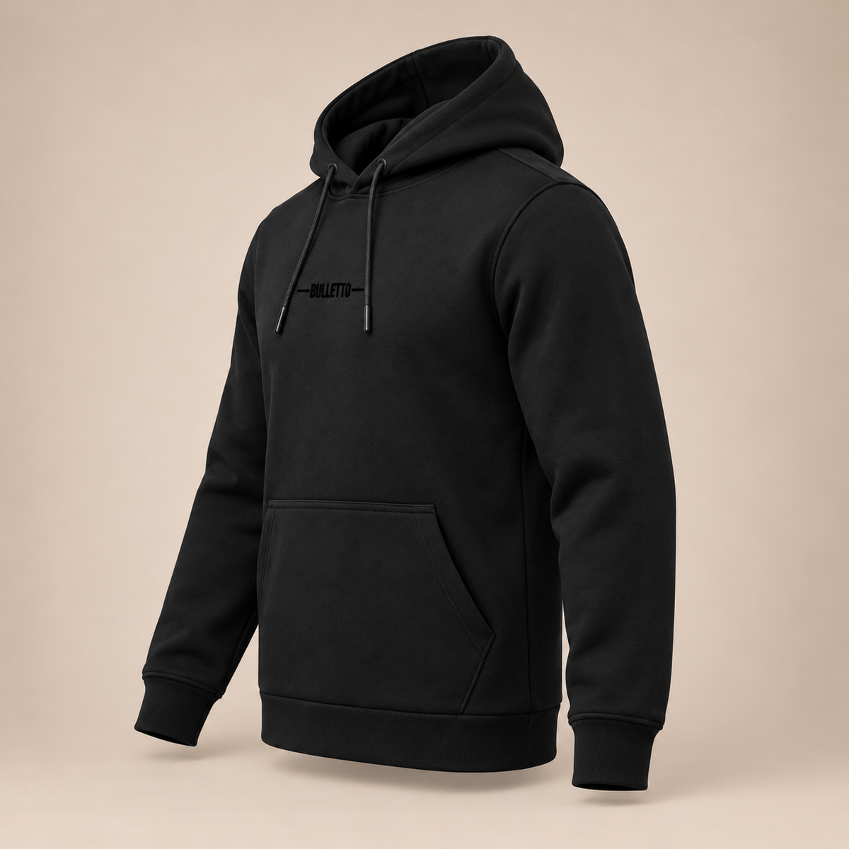 BULLETTO LINE UP HOODIE -BLACK.