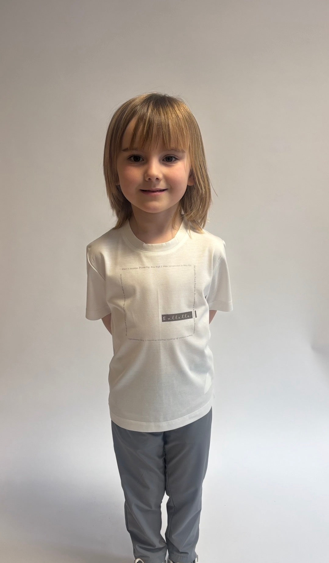 Bulletto kids life tee white