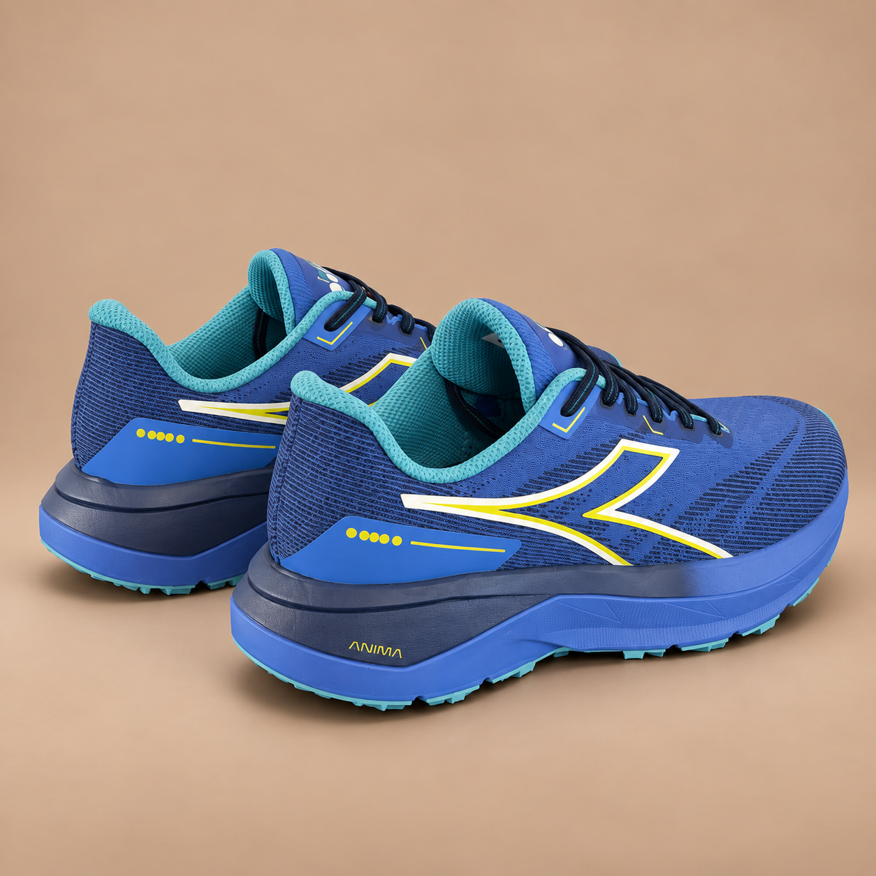 DIADORA Nucleo 2 GR Sneaker Royal / Navy / Yellow
