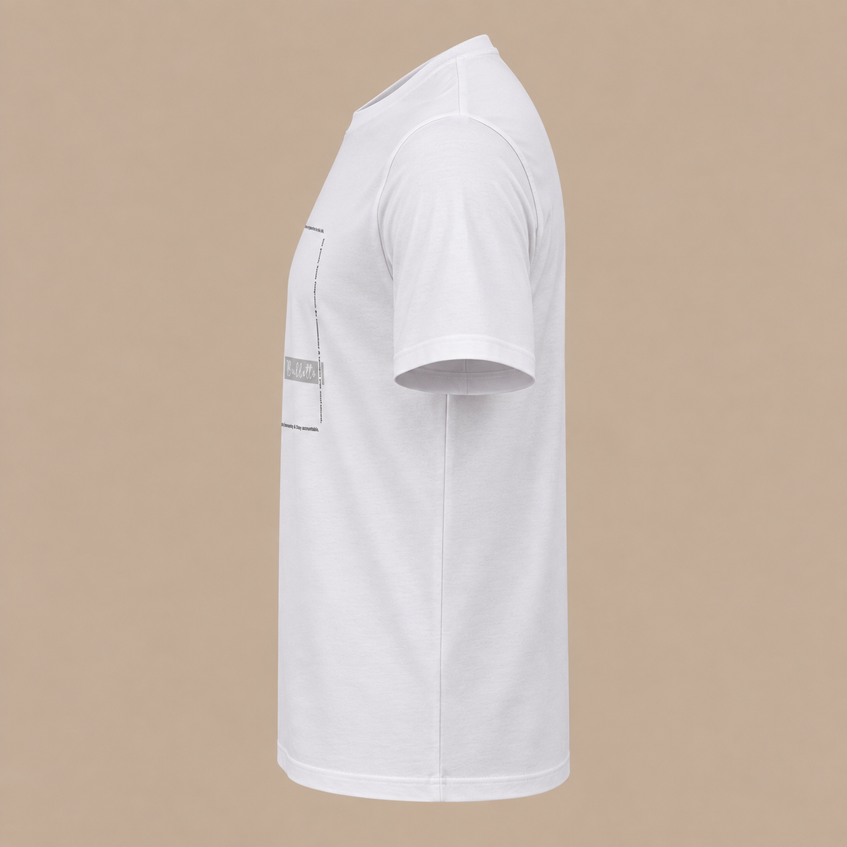 BULLETTO Life Tee - White
