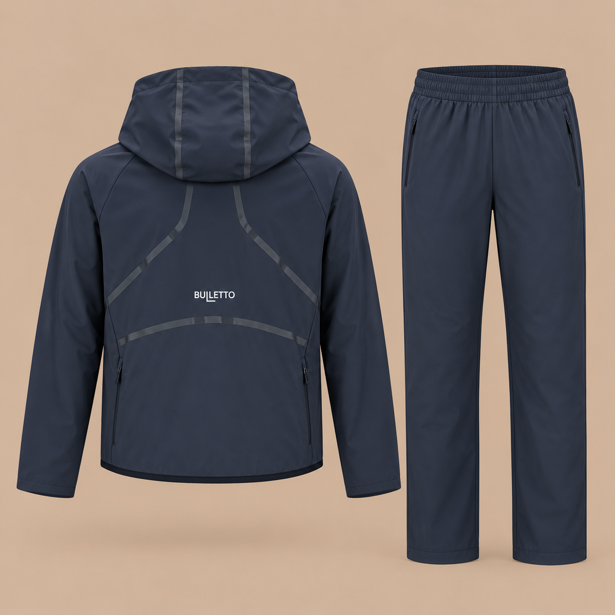KIDS BULLETTO Tech Tracksuit - Grey