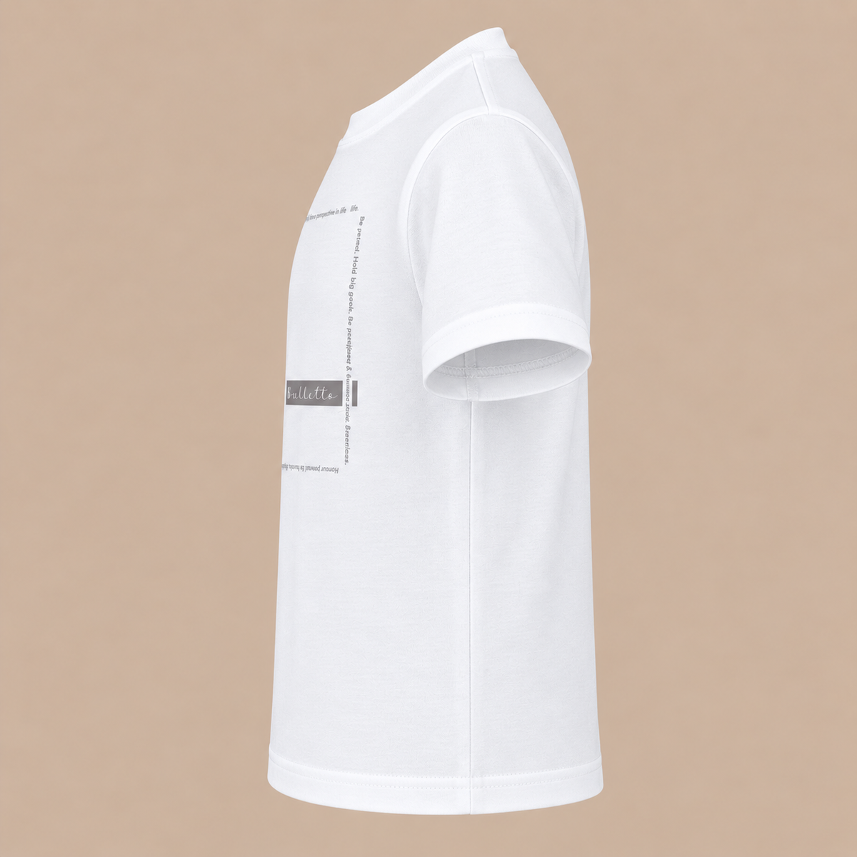 KIDS BULLETTO Life Tee - White.