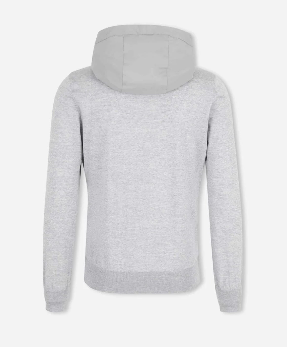 Gran Sasso Hybrid Full Zip Hooded Jacket stone / grey