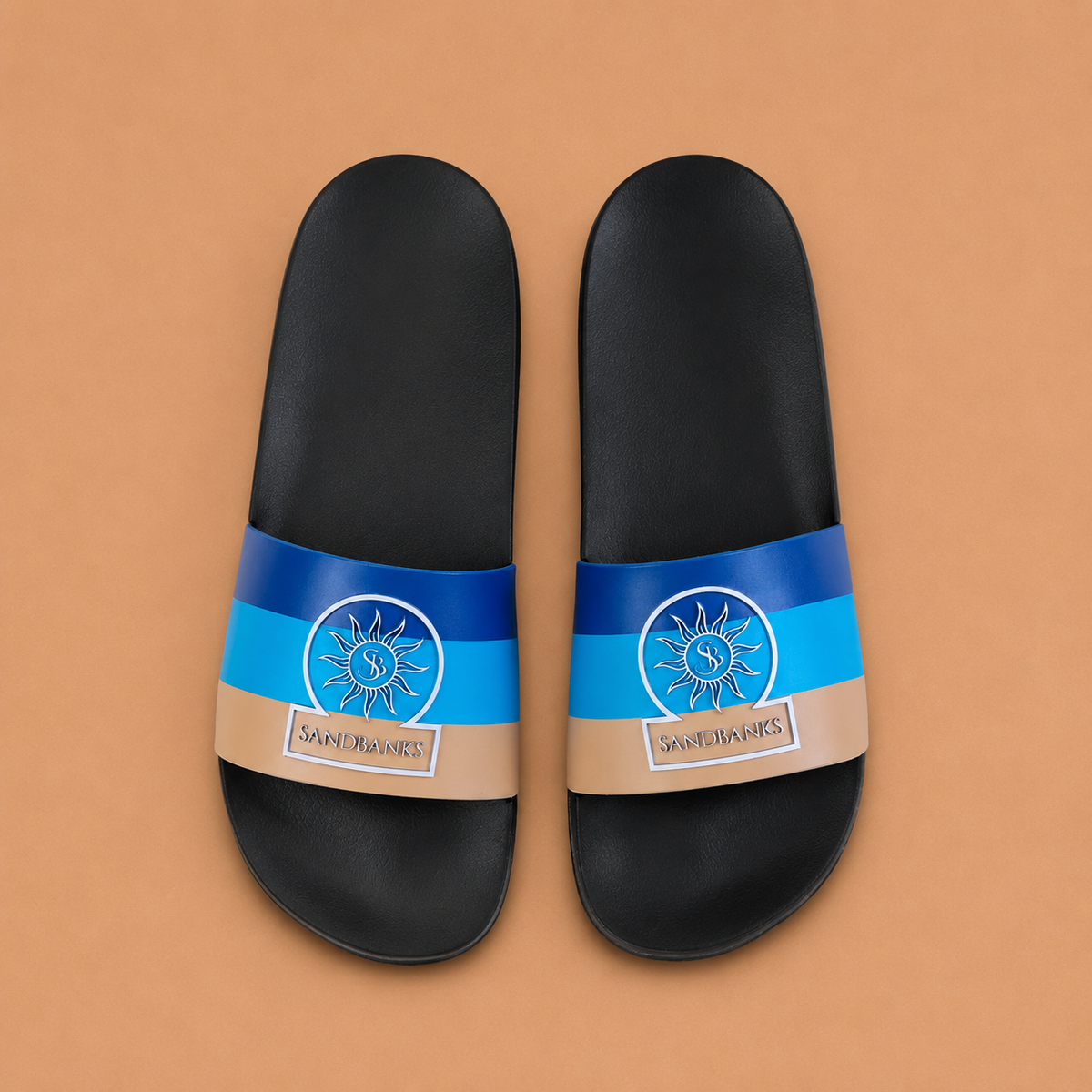 Sandbanks Logo Slider Tri-colour