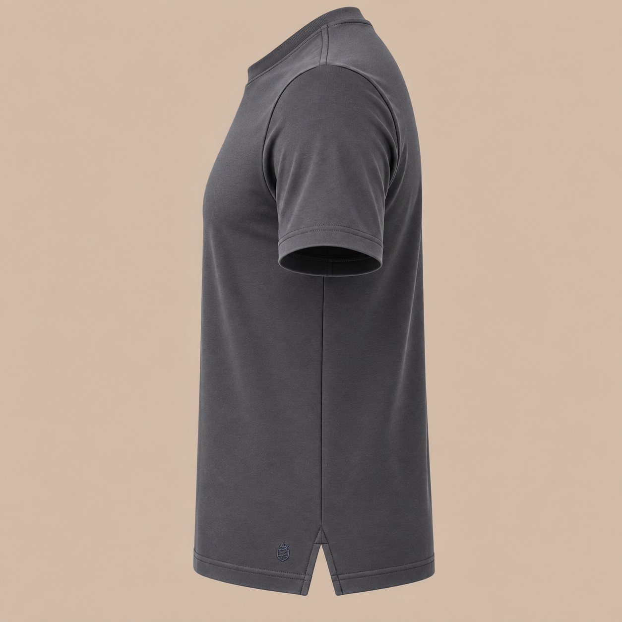 THOMAS MAINE Crew Tee - Dark Grey
