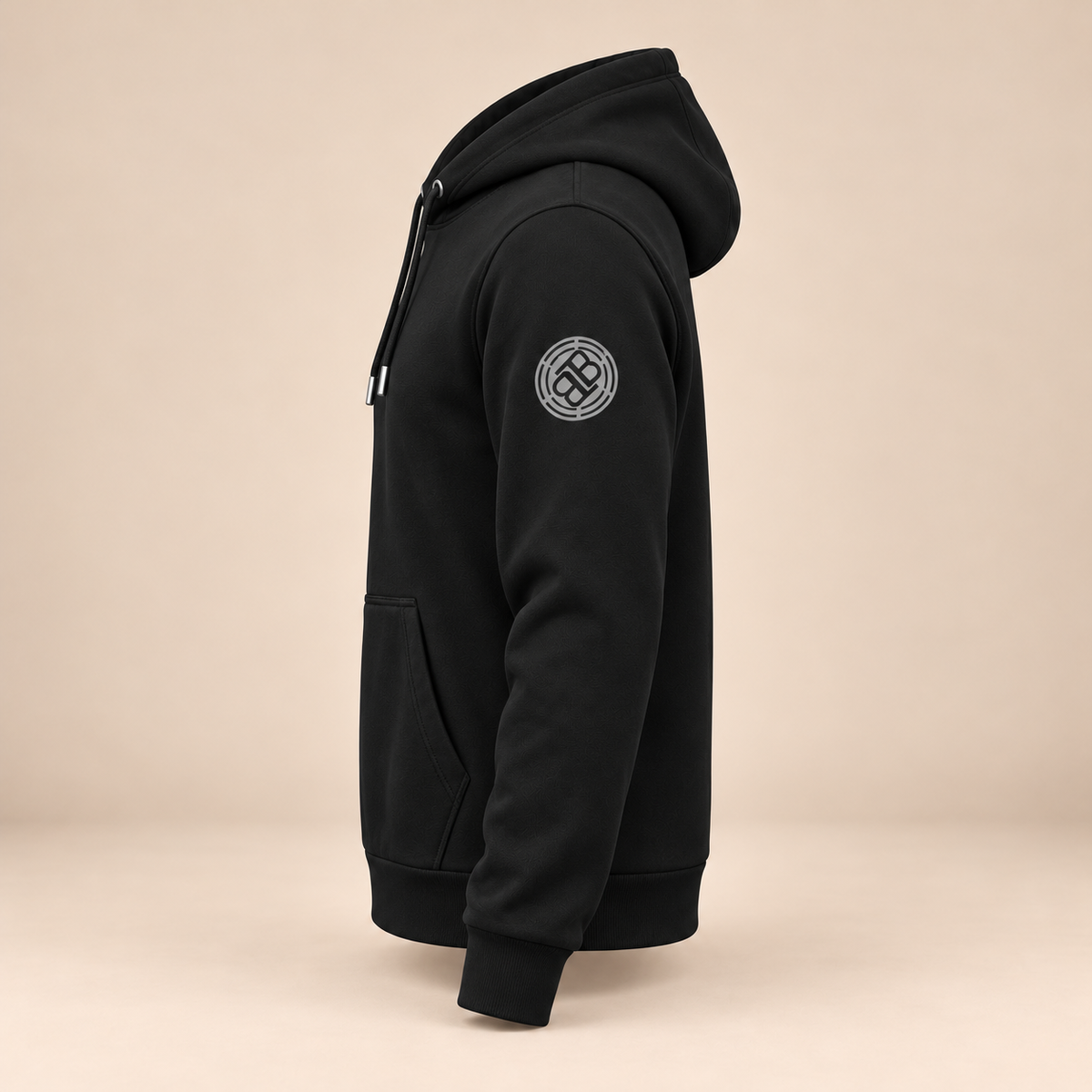 BULLETTO CERCHIO BRICK HOODIE - Black.