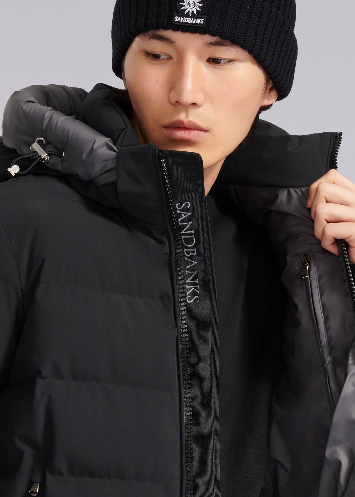 Sandbanks Puffer Jacket (black)