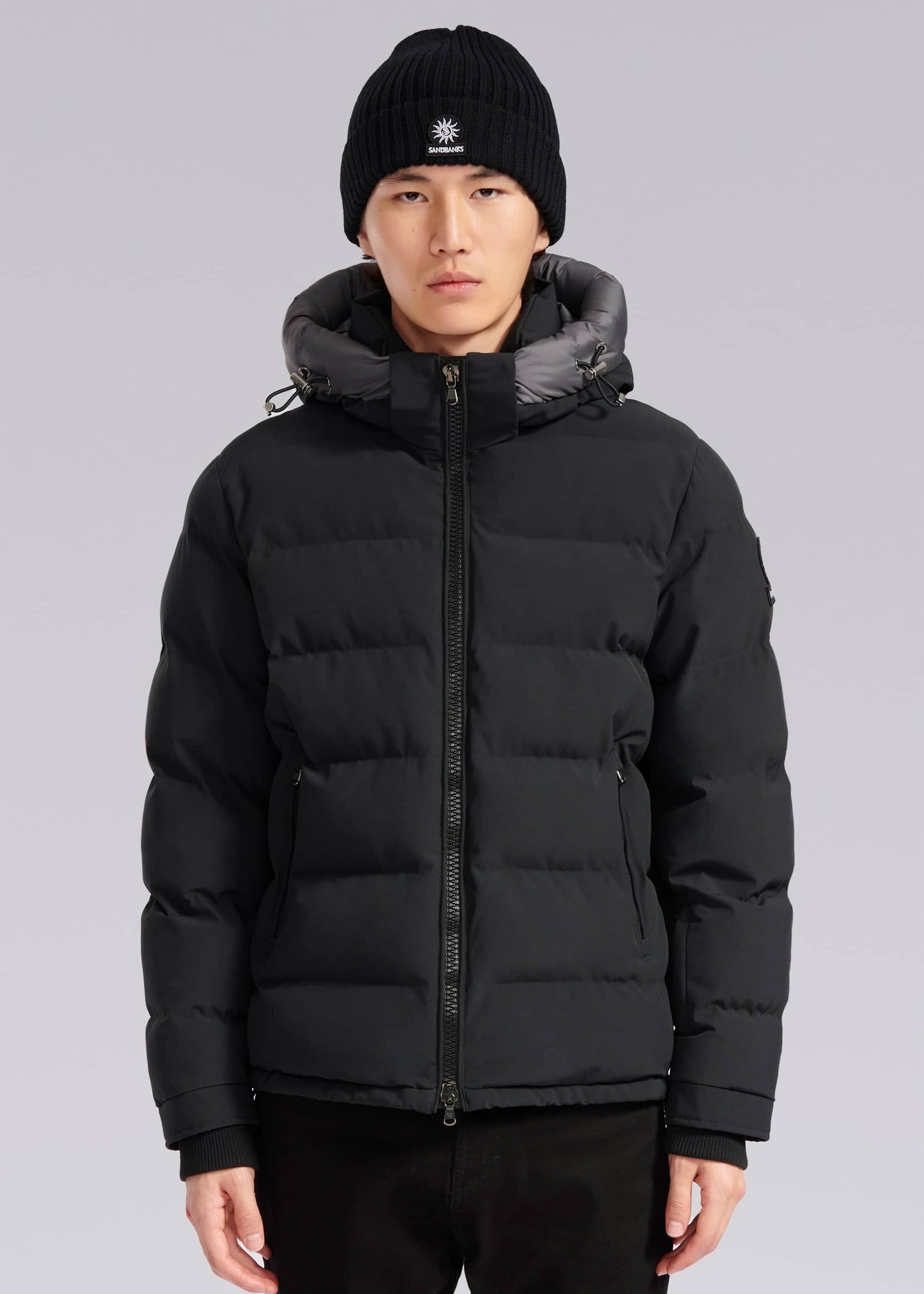 Sandbanks Puffer Jacket (black)
