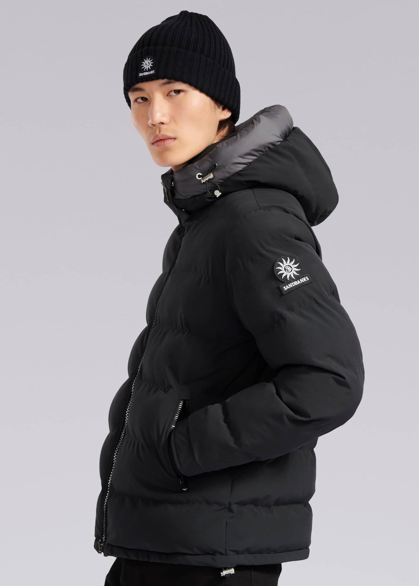 Sandbanks Puffer Jacket (black)
