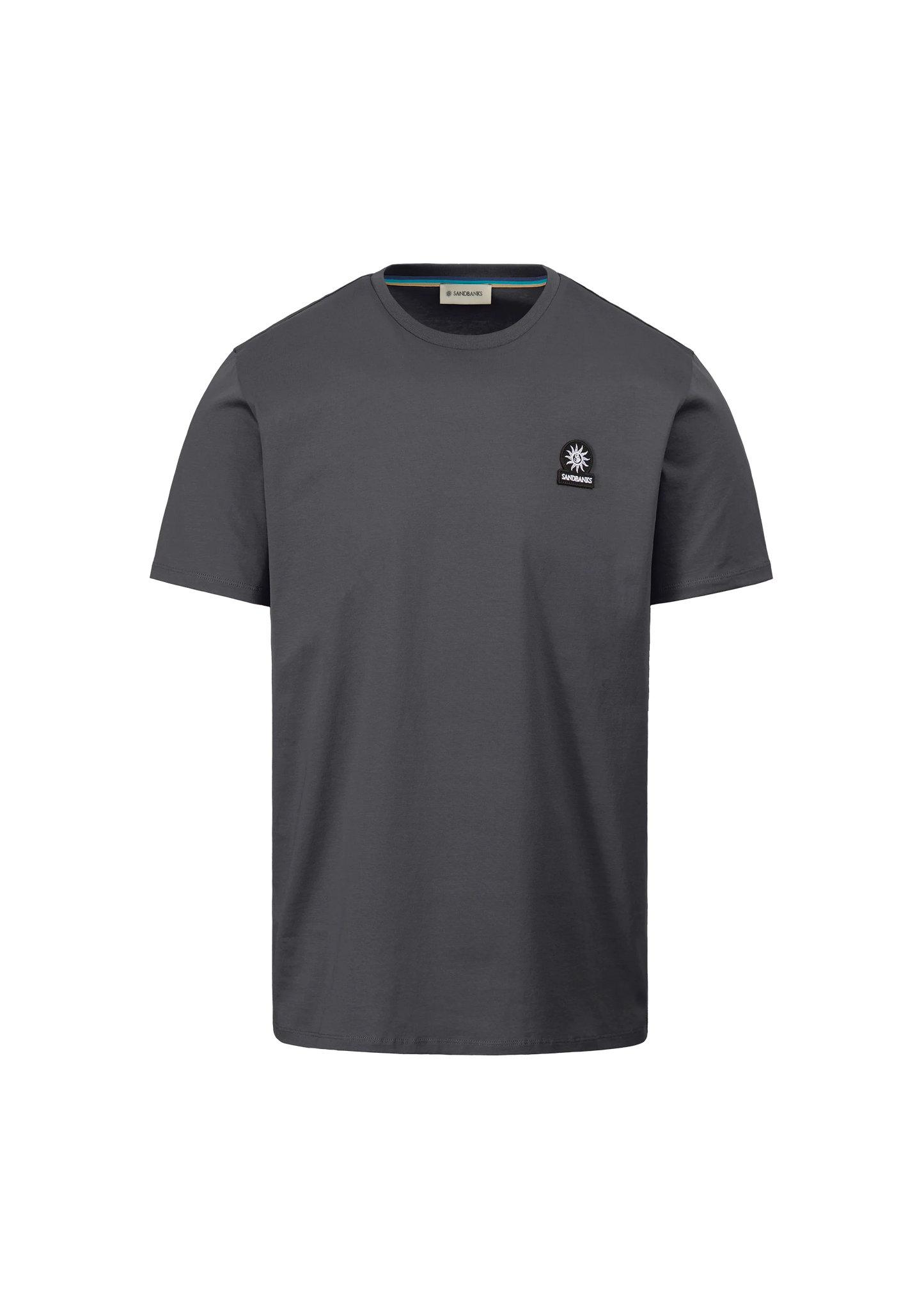 Sandbanks Badge Logo T - anthracite