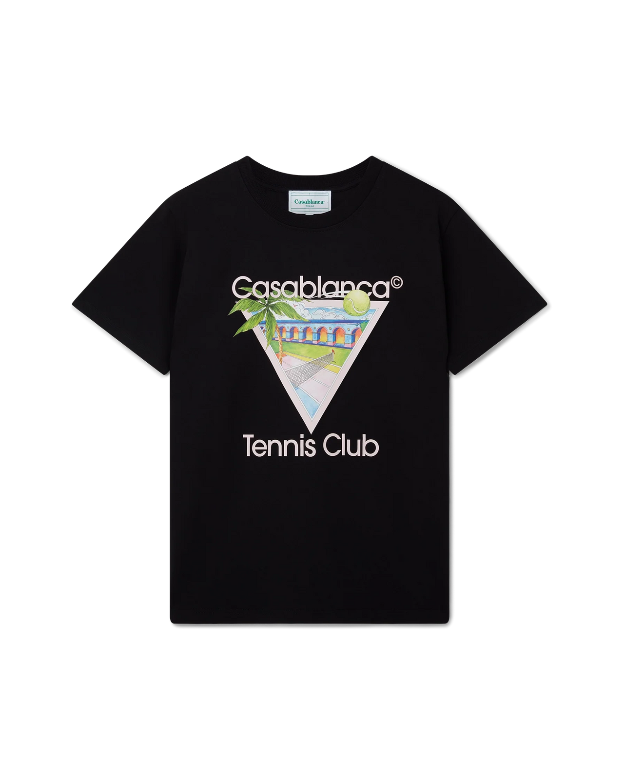 Casablanca Tennis Club T - BLACK