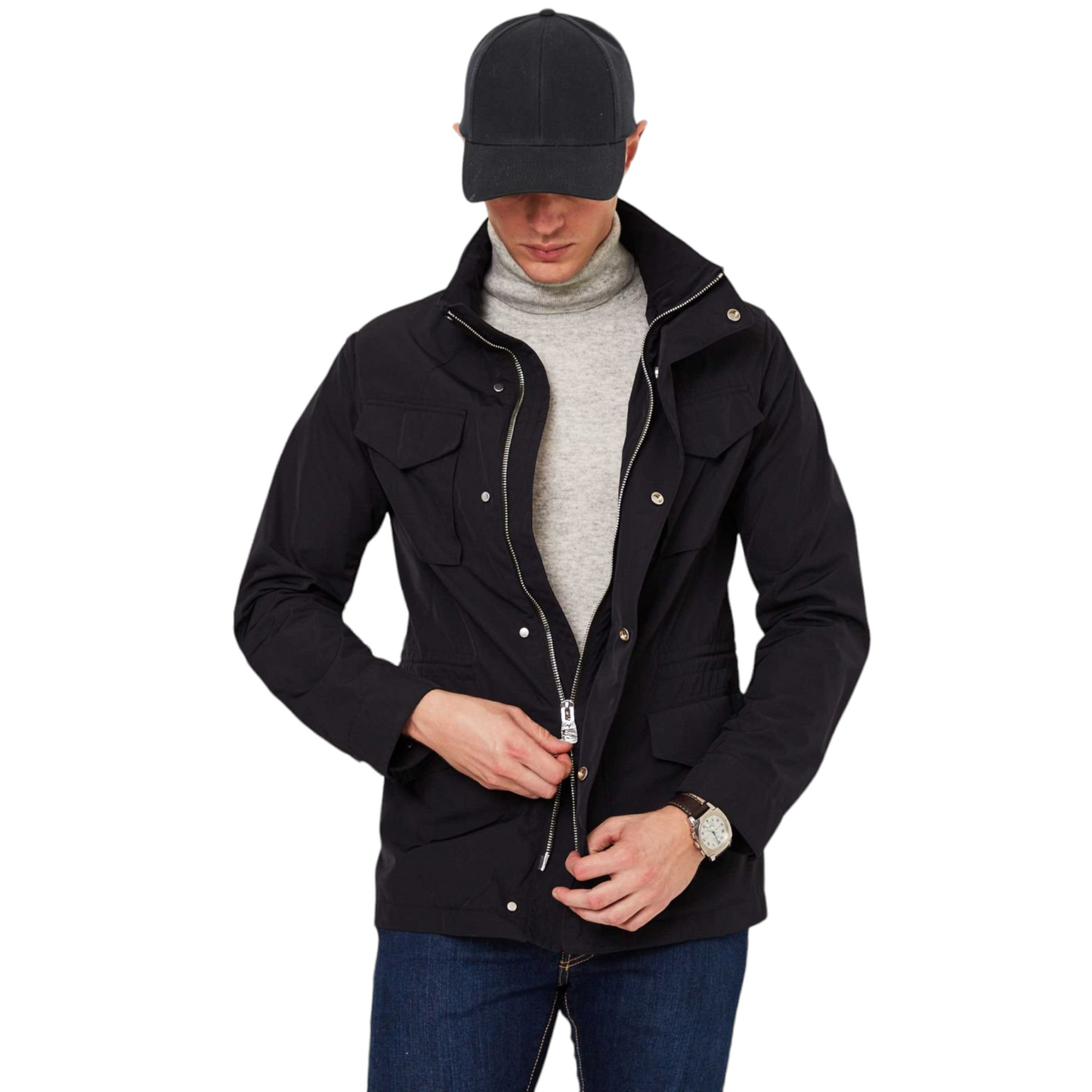 Montecore Utility Jacket with adjustable hood (navy)