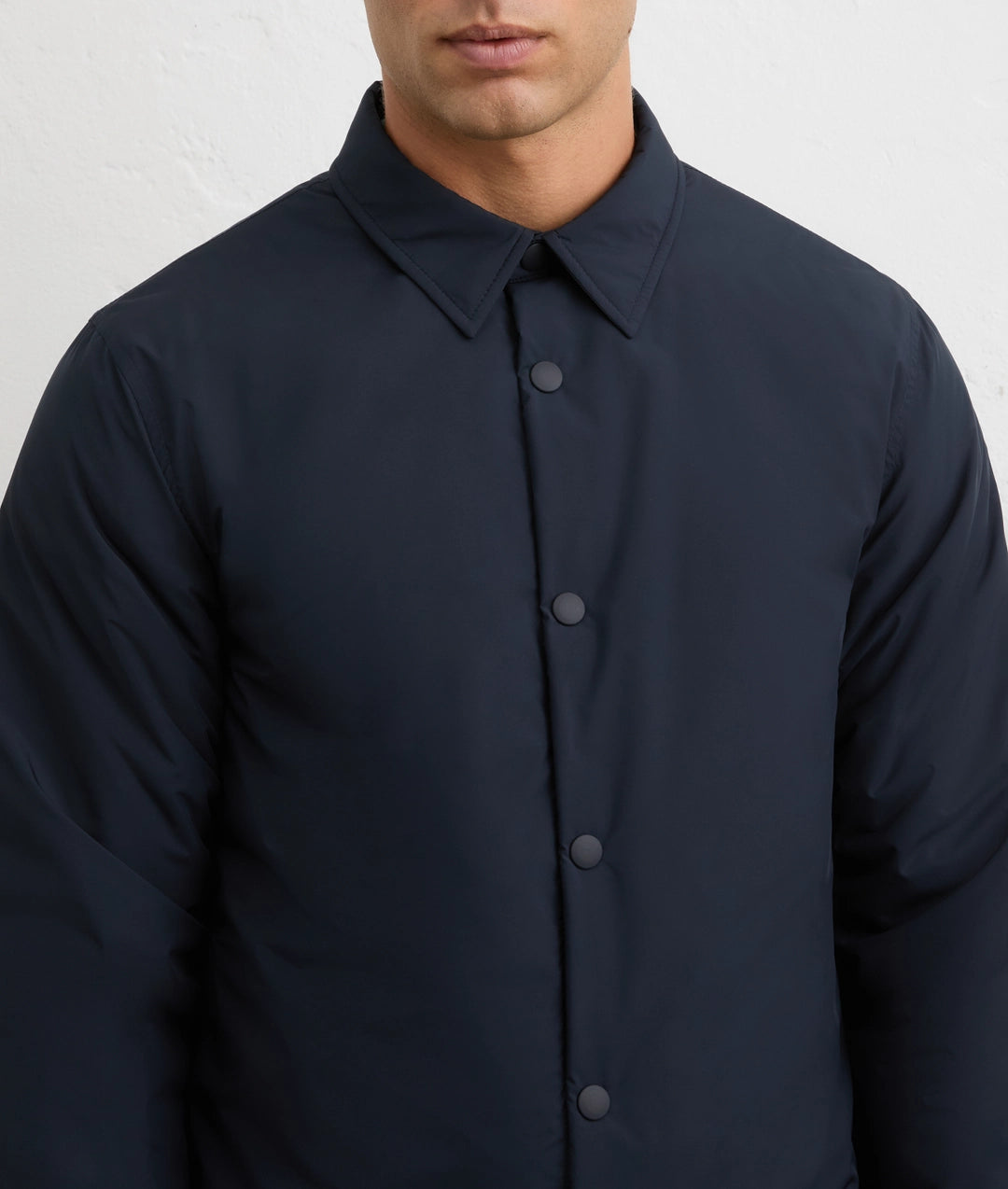 Pal Zileri navy blue overshirt