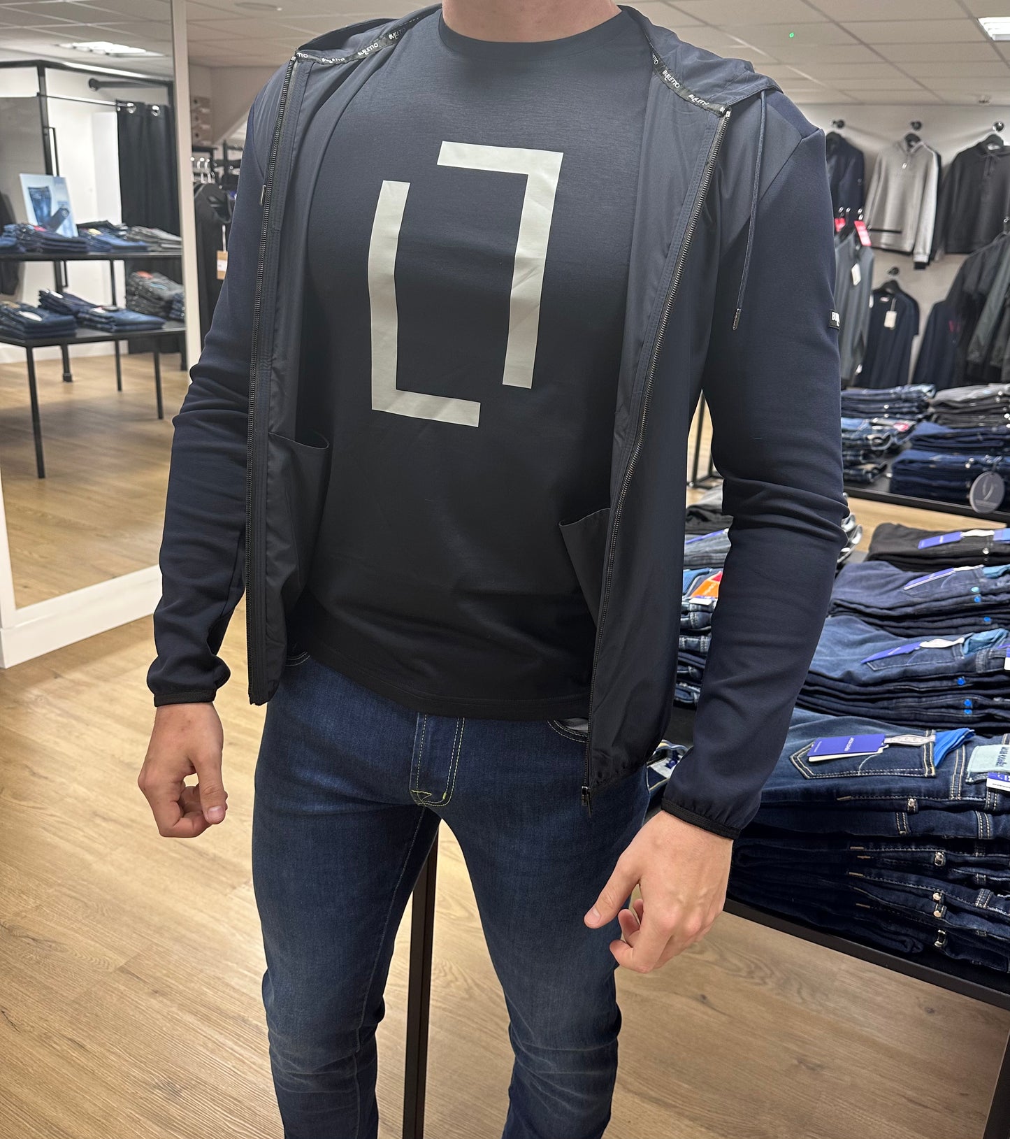 Bulletto Original T - Midnight / Grey