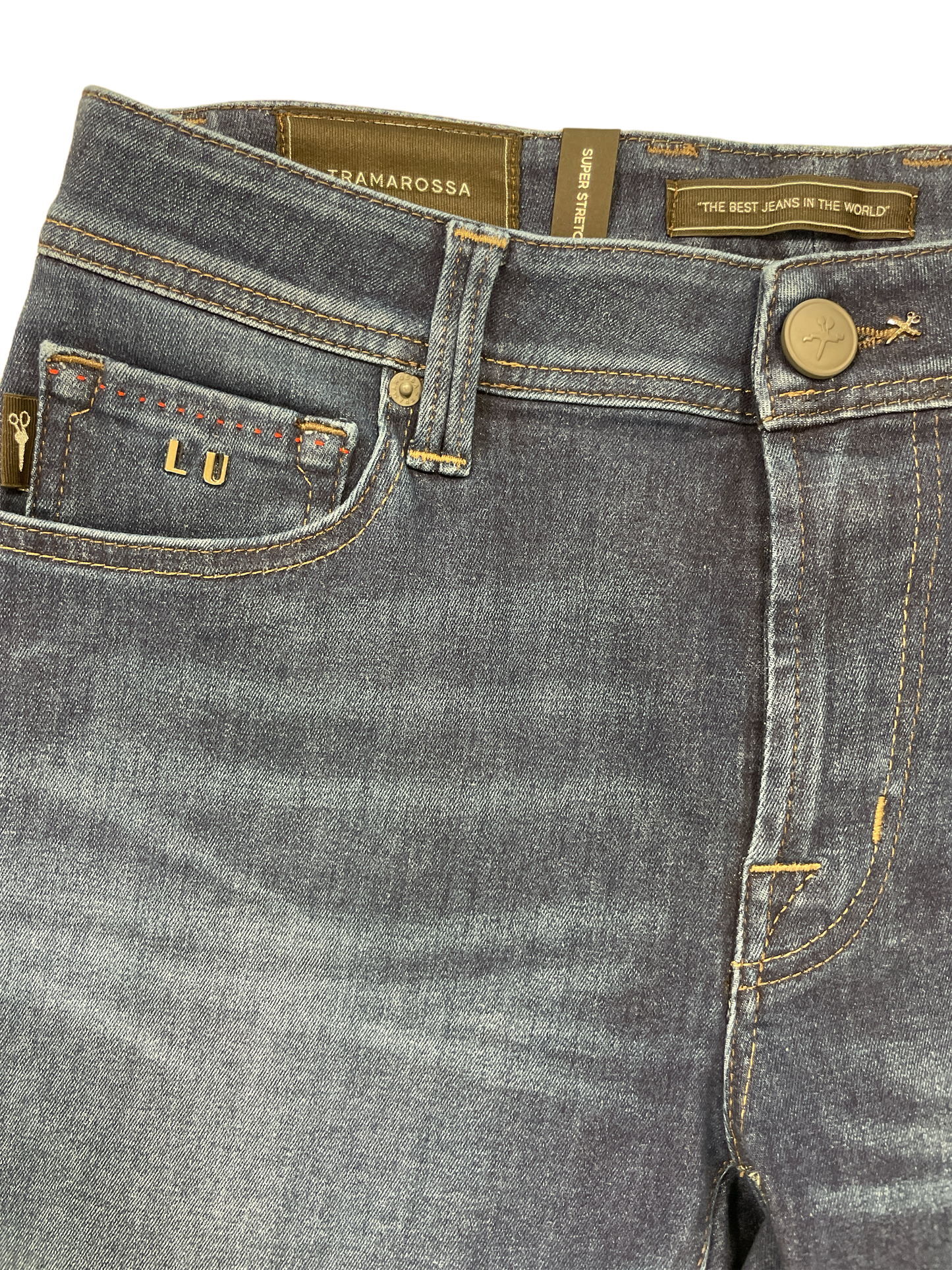 Tramarossa 6Month Leonardo SS Denim Jean - Grey Badge