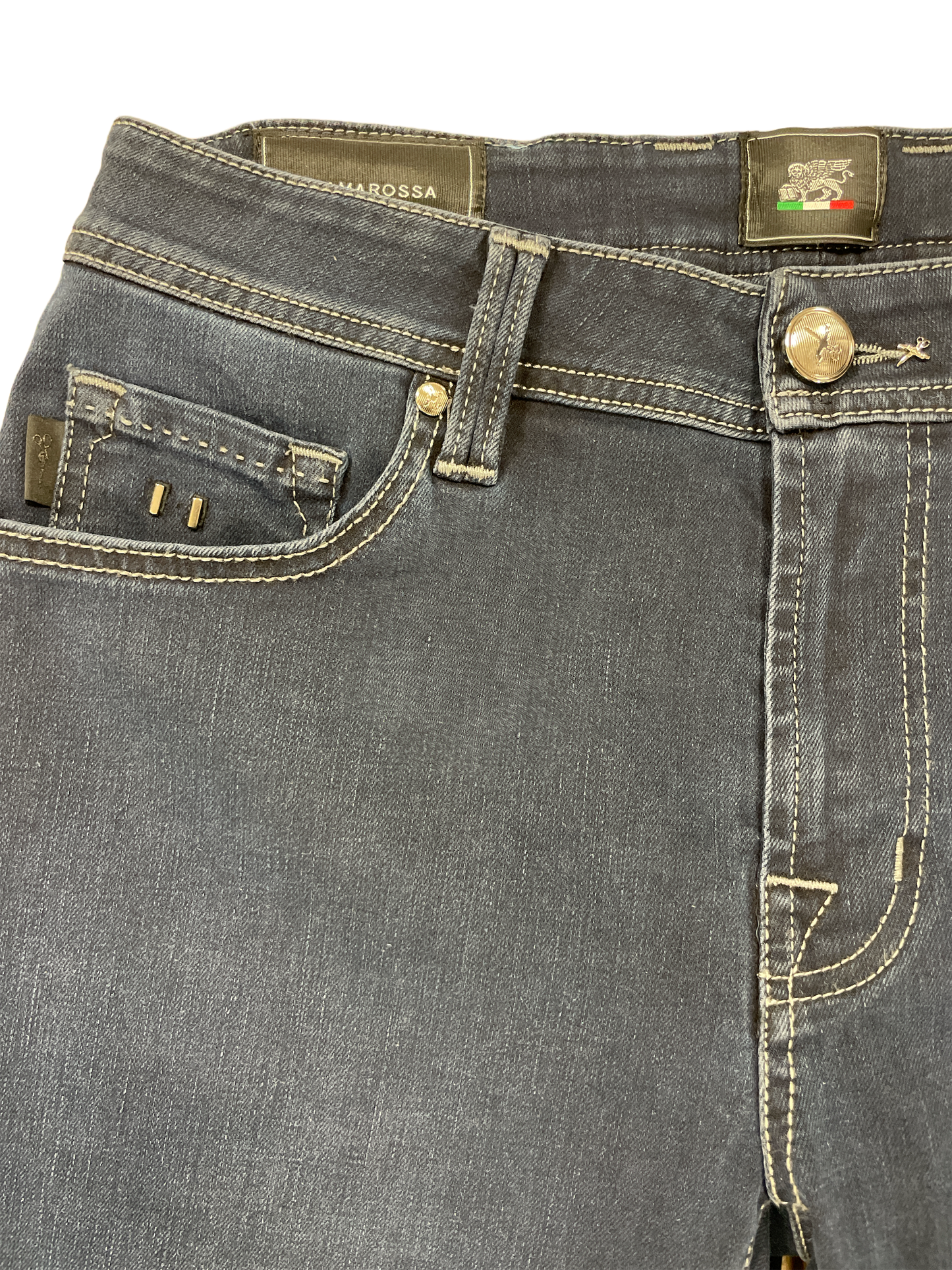 Tramarossa Leonardo SS Dark Denim Jean - Blue Badge