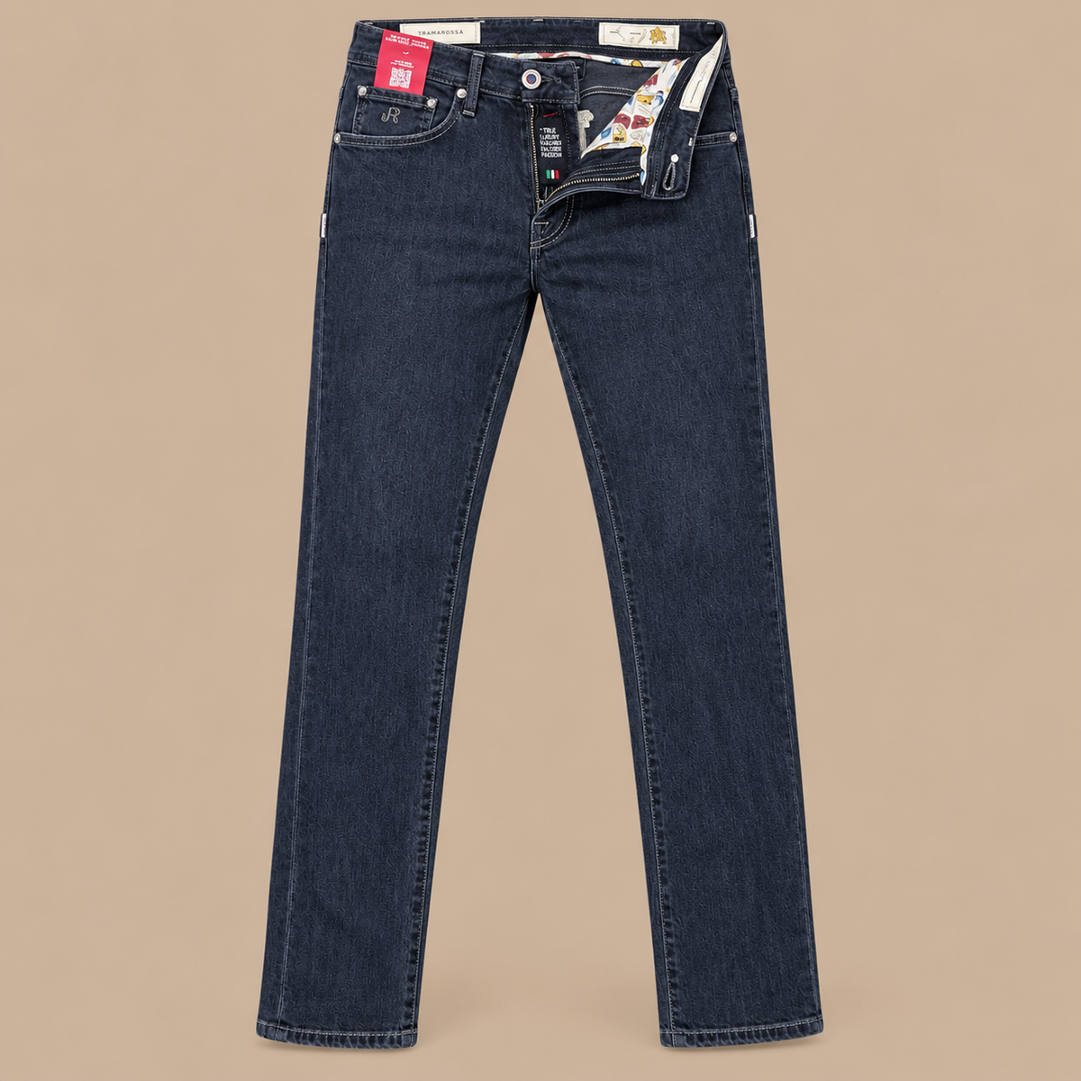 TRAMAROSSA Leonardo  5 Pocket Jeans - Blue / Grey
