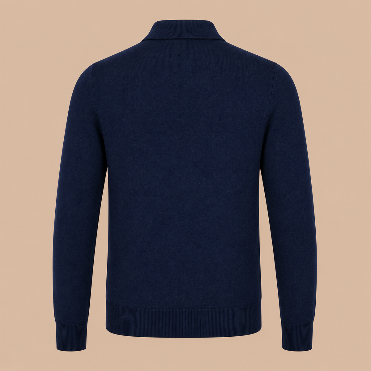 Gran Sasso 3 Button Merino Knitwear - Navy