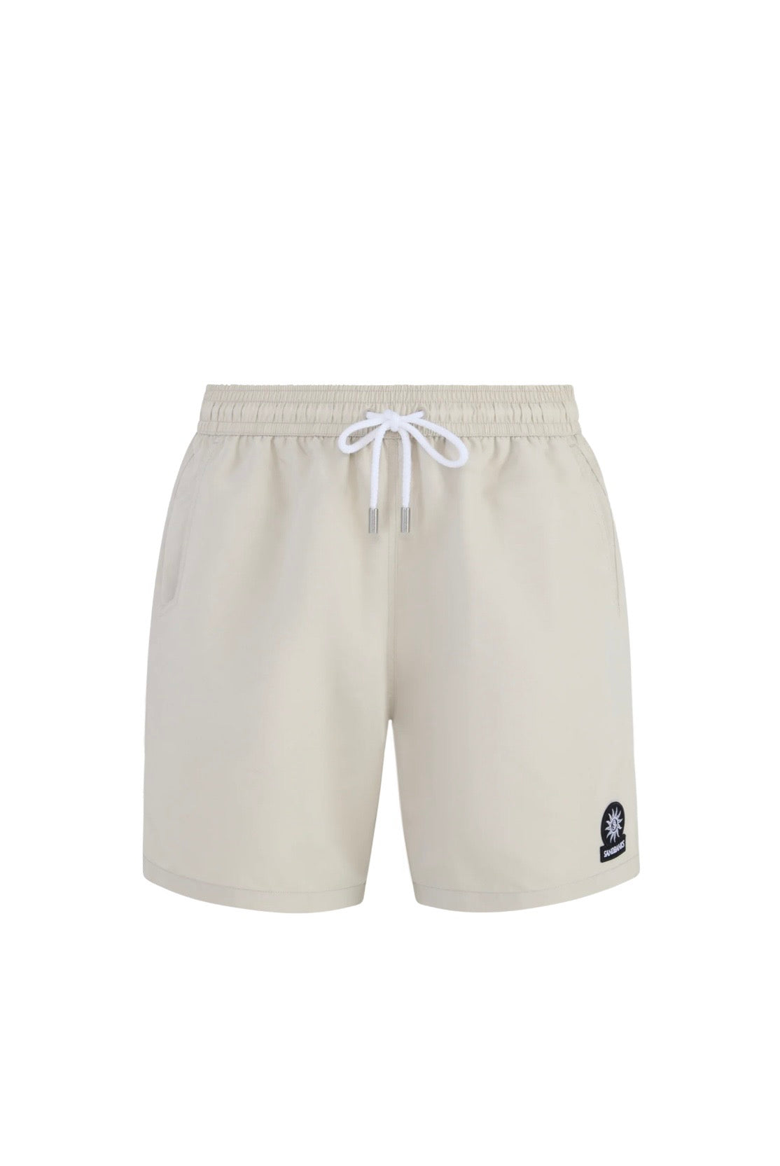 Sandbanks Badge Logo Swim Short -stone