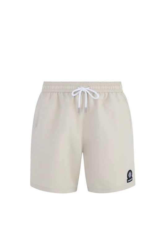 Sandbanks Badge Logo Swim Short -stone