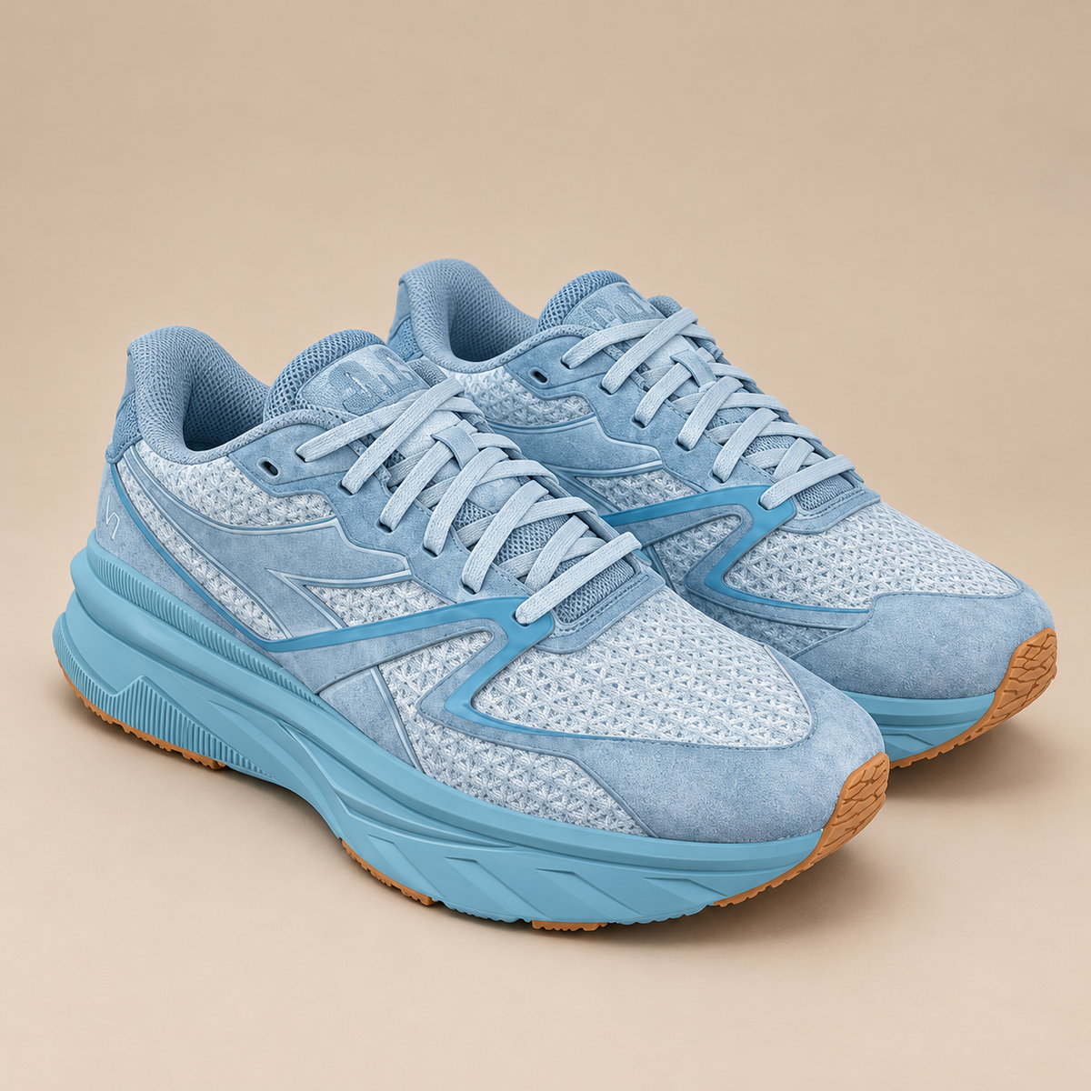 DIADORA V7000 Dip Dye - Pale Blue.