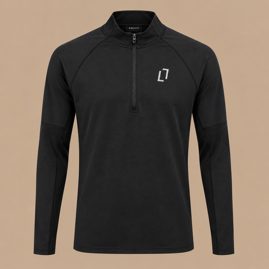 BULLETTO  Formation 1/4 Zip - Black