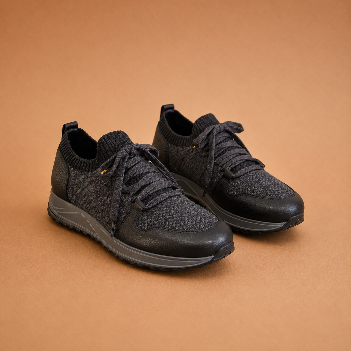 Doucals Black - Grey Sneakers