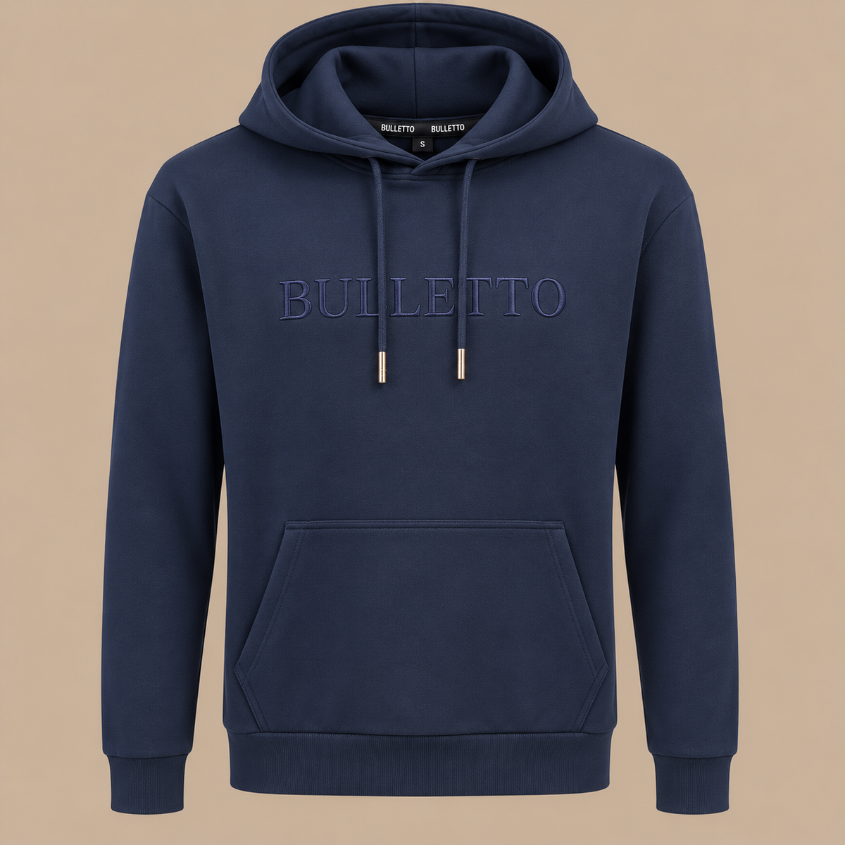 BULLETTO Script Hoodie - Navy.