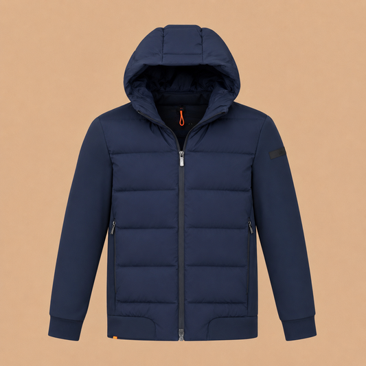 RRD SURFLEX DUCK HOOD ZIP JACKET - BLUE