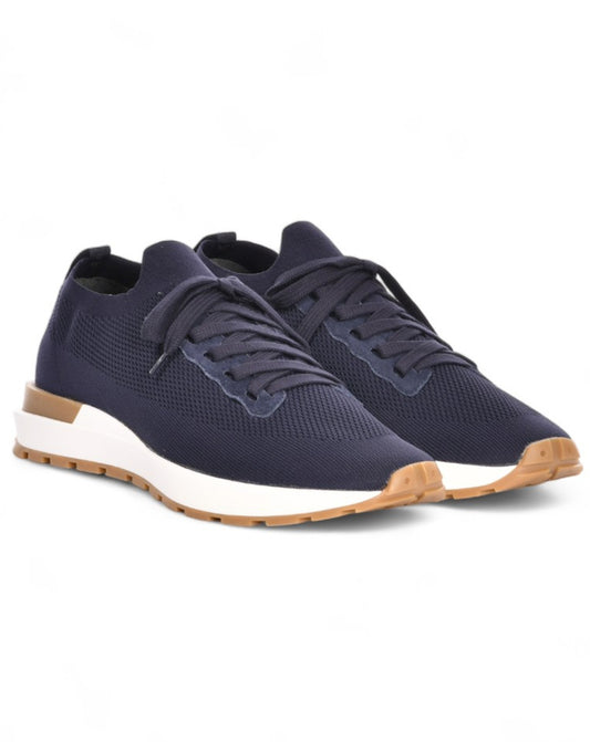 Gran Sasso Knit Sneaker  25 - Navy