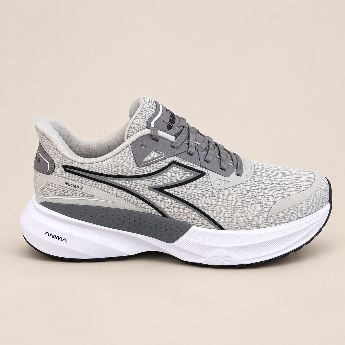 DIADORA NUCELO 2 - Grey / Silver / White.