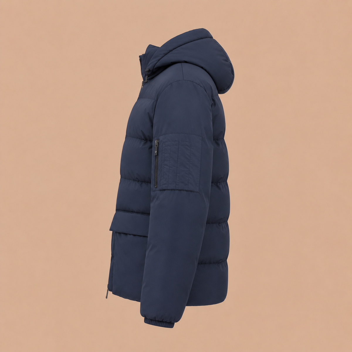 PAL ZILERI Puffer Coat - Navy