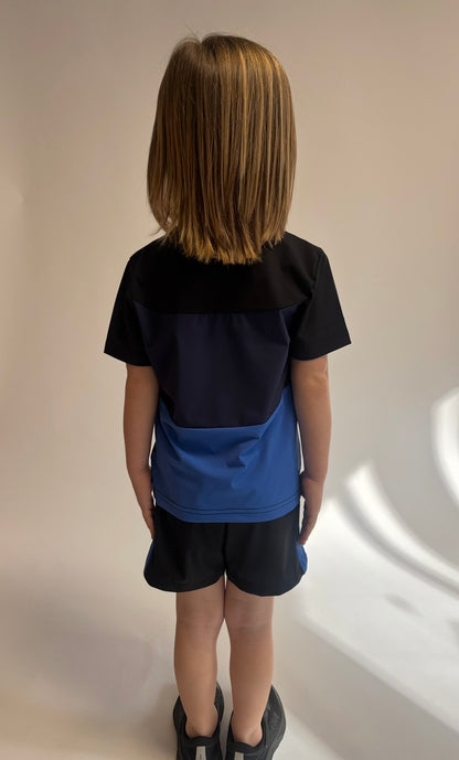 Bulletto kids  formation tri  set black navy royal