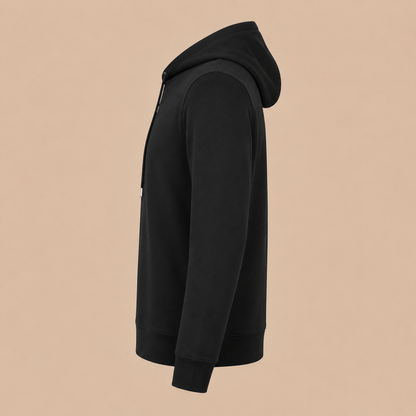Gran Sasso Merino Hooded Knitwear - Black