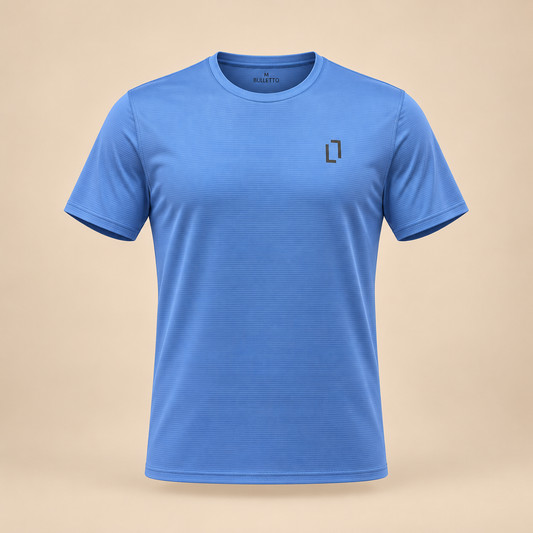 BULLETTO Formation Gym Tee - Blue.