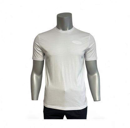Bulletto embroided logo tee white