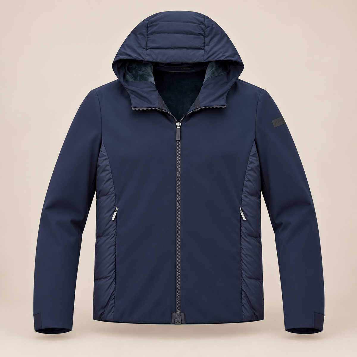 RRD Montchristo Thermo Duck Hooded Coat - Navy.