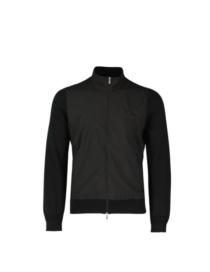 Gran Sasso Hybrid Full Zip Jacket - black