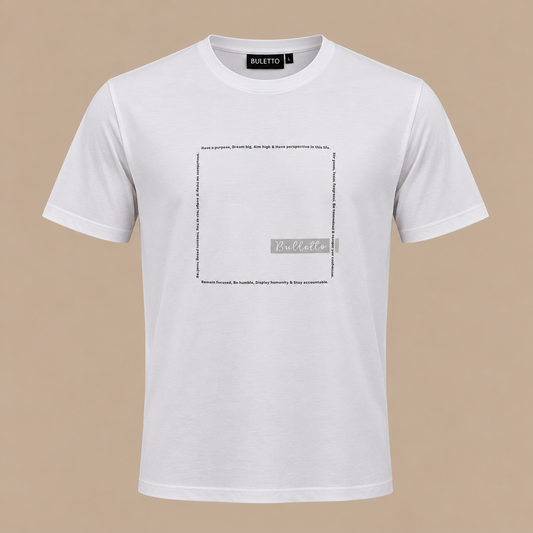 BULLETTO  Life Tee - White