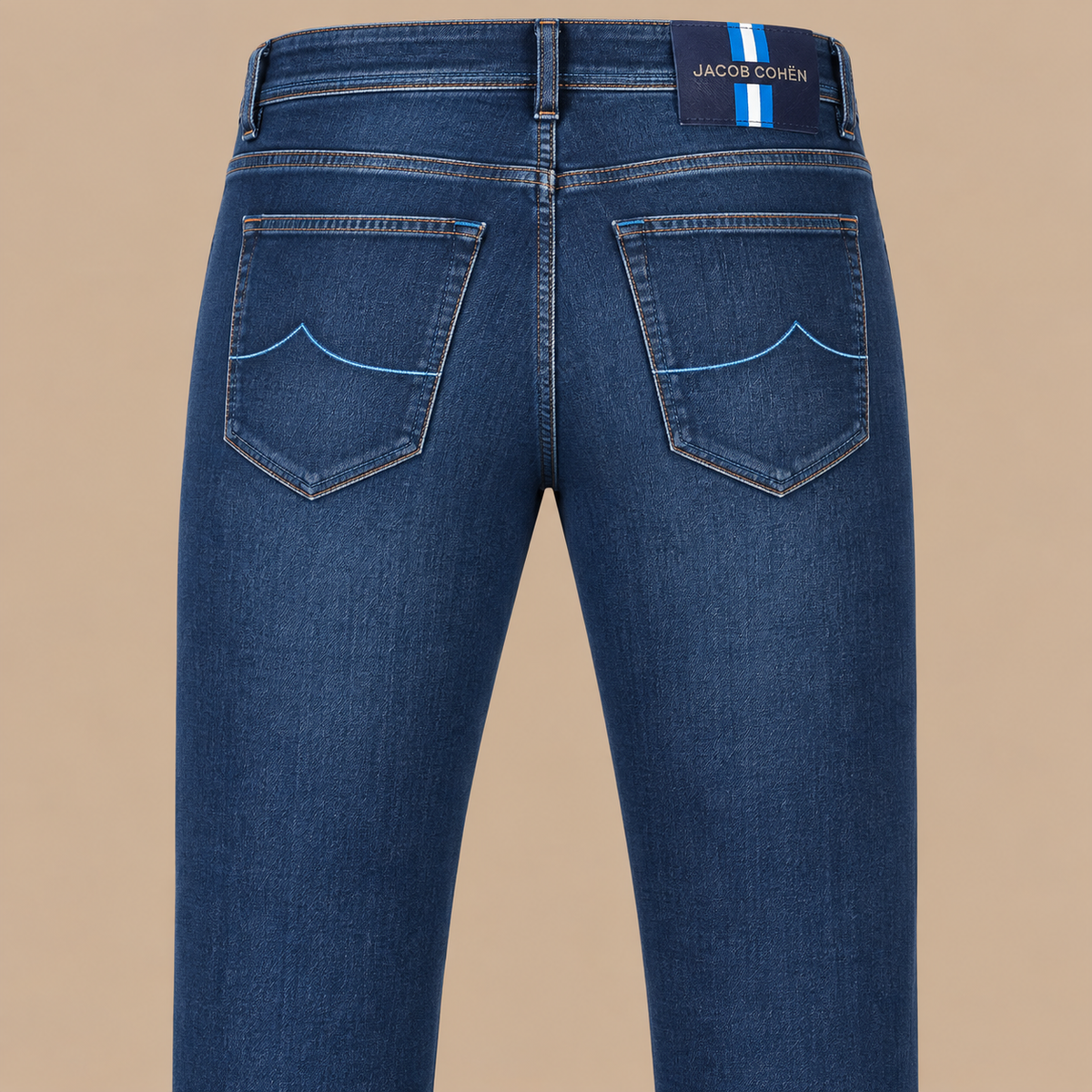 JACOB COHEN BARD 5 Pocket Jeans - Blue.