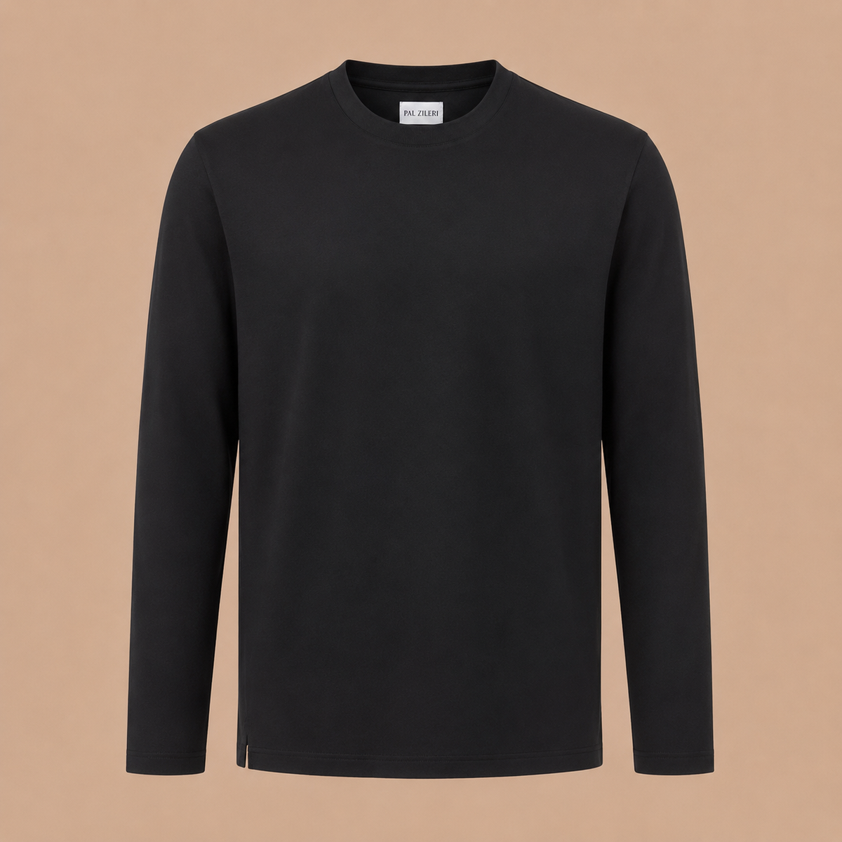 PAL ZILERI Long Sleeve Tee - Black