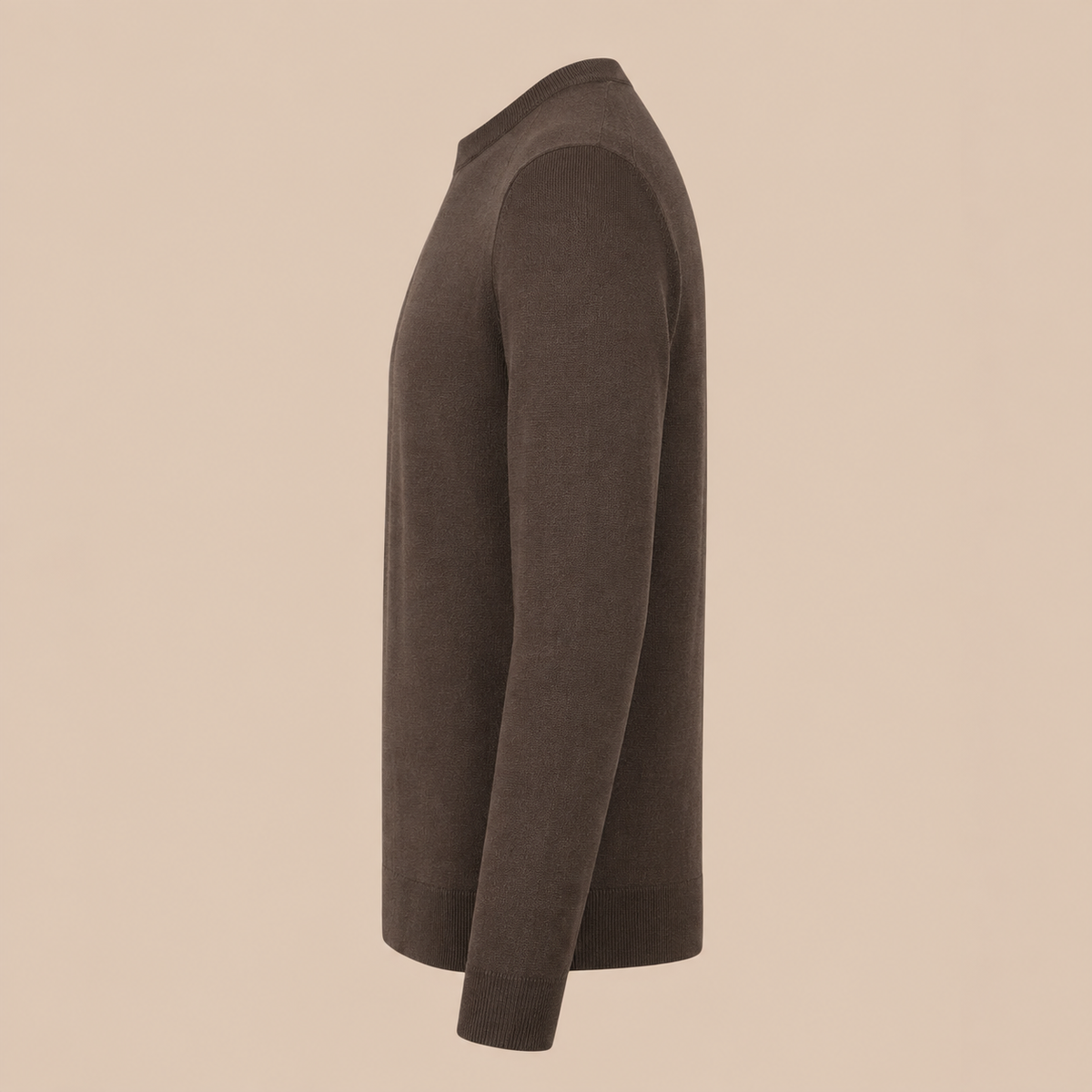FILLIPPO DE LAURENTIIS CREW Knit Jumper - Brown