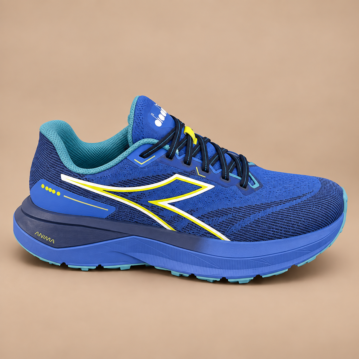 DIADORA Nucleo 2 GR Sneaker Royal / Navy / Yellow