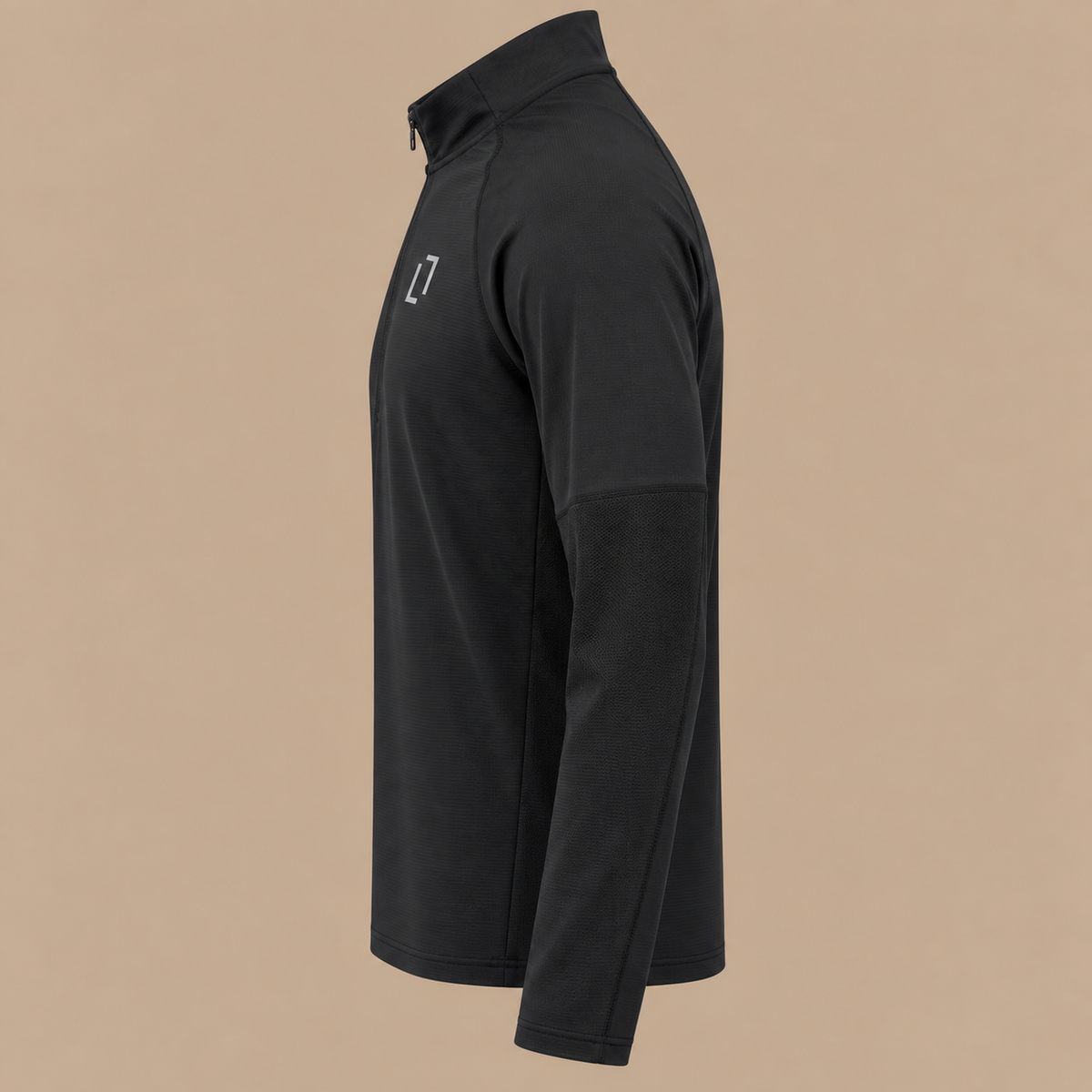 BULLETTO  Formation 1/4 Zip - Black