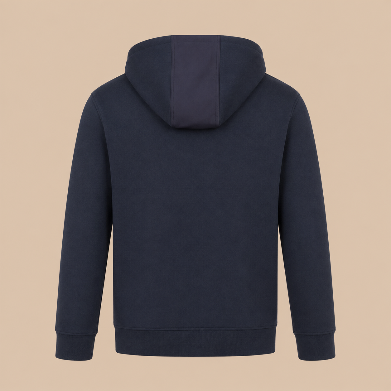 PAL ZILERI Jersey Tech Zip Hoodie - Navy