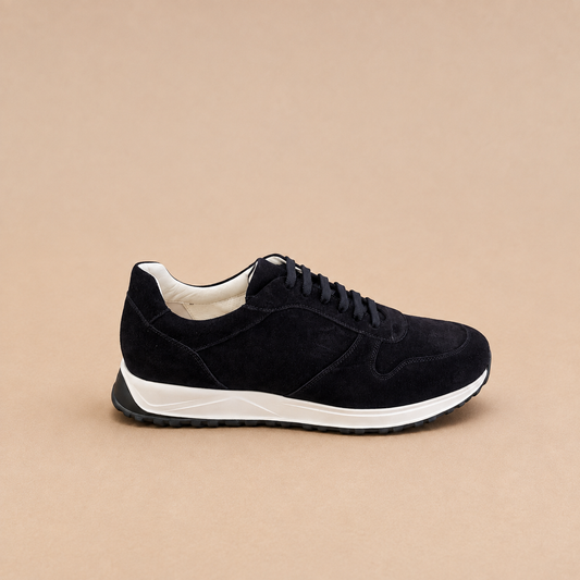 Doucals Blue Suede Sneaker